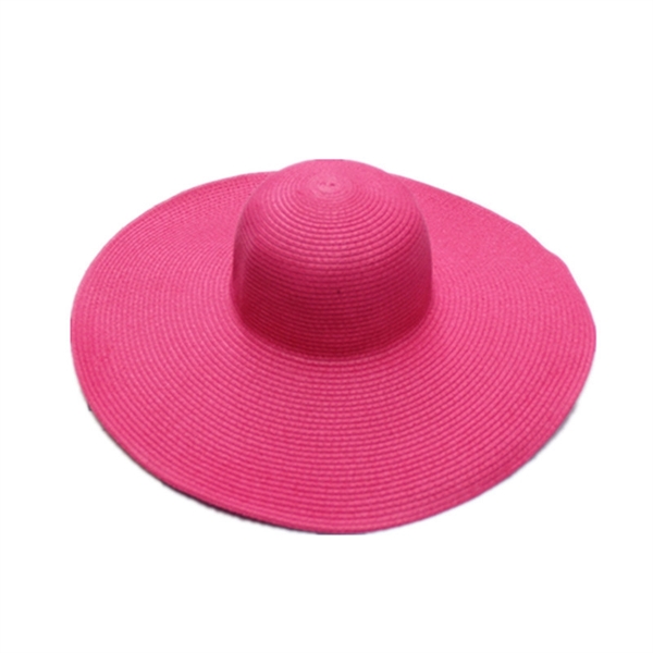 Beach Sun Straw Hat - Beach Sun Straw Hat - Image 14 of 15