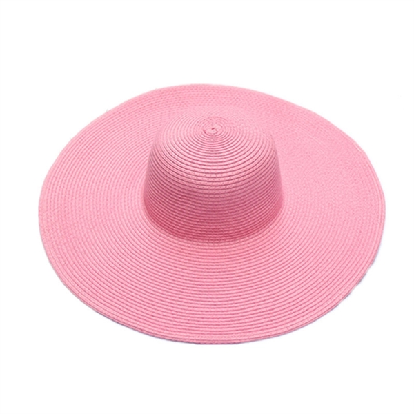 Beach Sun Straw Hat - Beach Sun Straw Hat - Image 8 of 15