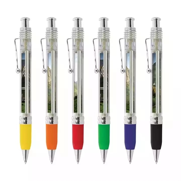 Scroll Pull Out Advertising Promotional Banner Pen - Scroll Pull Out Advertising Promotional Banner Pen - Image 1 of 1