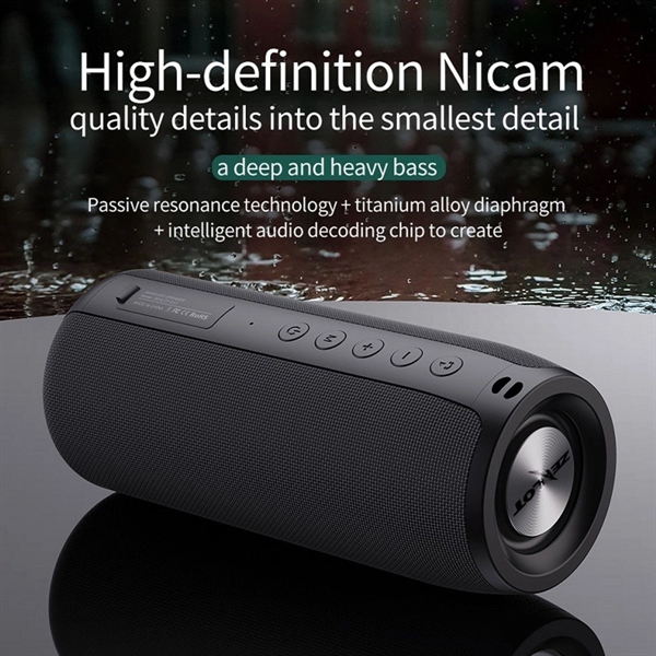 Subwoofer Waterproof Powerful Bluetooth Speaker - Subwoofer Waterproof Powerful Bluetooth Speaker - Image 1 of 5