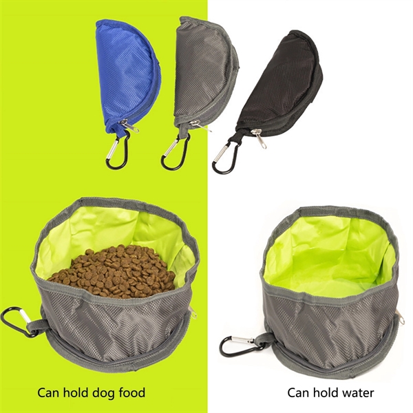 Portable Outdoor Collapsible Dog Bowls - Portable Outdoor Collapsible Dog Bowls - Image 4 of 8