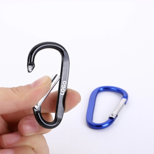 Aluminum D-Shape Carabiner - Aluminum D-Shape Carabiner - Image 1 of 1