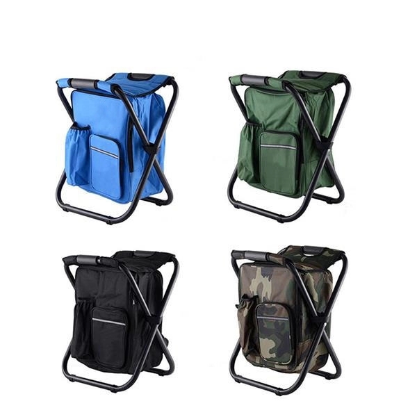 Folding Stool With Ice Bag - Folding Stool With Ice Bag - Image 0 of 1