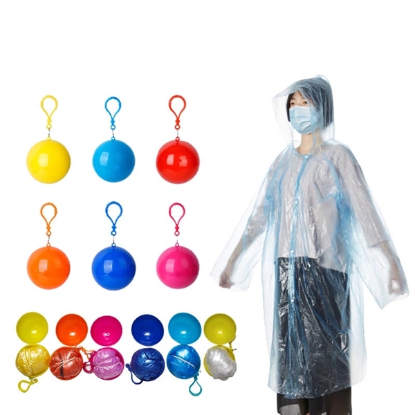 Poncho Ball Key Chain - Poncho Ball Key Chain - Image 0 of 1