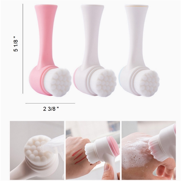 Dual Headed Facial Cleansing Brush - Dual Headed Facial Cleansing Brush - Image 1 of 3