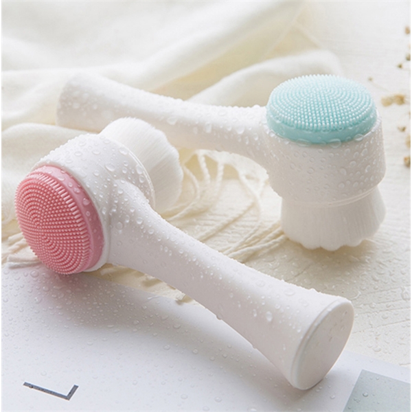 Dual Headed Facial Cleansing Brush - Dual Headed Facial Cleansing Brush - Image 2 of 3