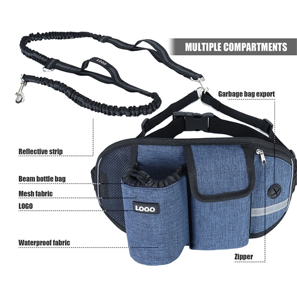 Waist Bag With Pet Leash - Waist Bag With Pet Leash - Image 3 of 7