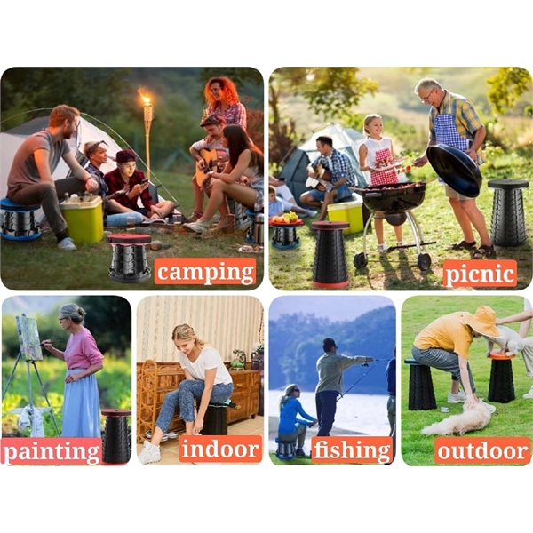 Portable Telescopic Stool Folding Chair - Portable Telescopic Stool Folding Chair - Image 4 of 4