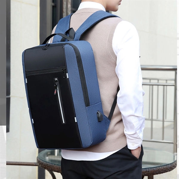 Laptop Backpack With Usb Charging Port - Laptop Backpack With Usb Charging Port - Image 6 of 7