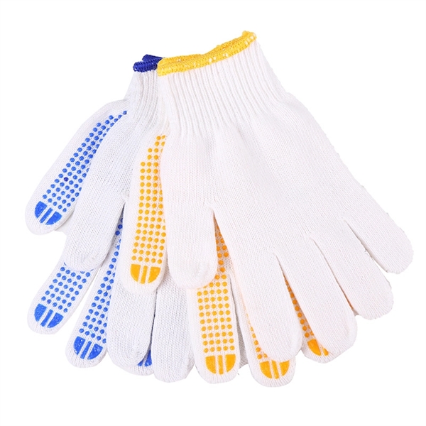 Safety Work Gloves With Dots - Safety Work Gloves With Dots - Image 1 of 1