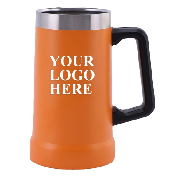22 oz. stainles steel Stein for Oktoberfest - 22 oz. stainles steel Stein for Oktoberfest - Image 0 of 3