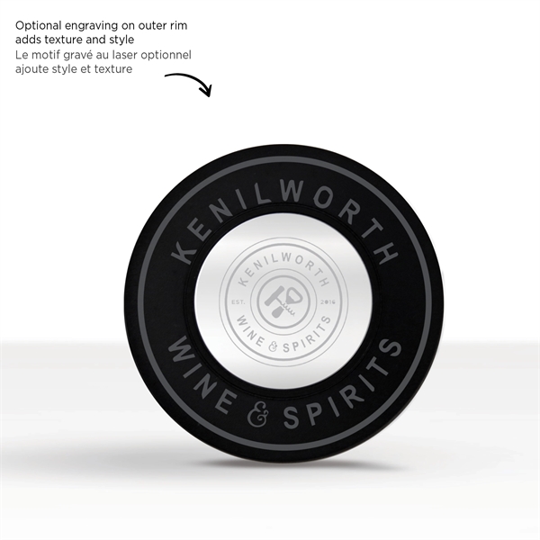 Single Round Engraved Coaster - Single Round Engraved Coaster - Image 2 of 3