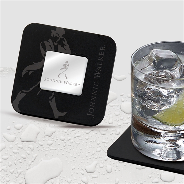Single Square Engraved Coaster