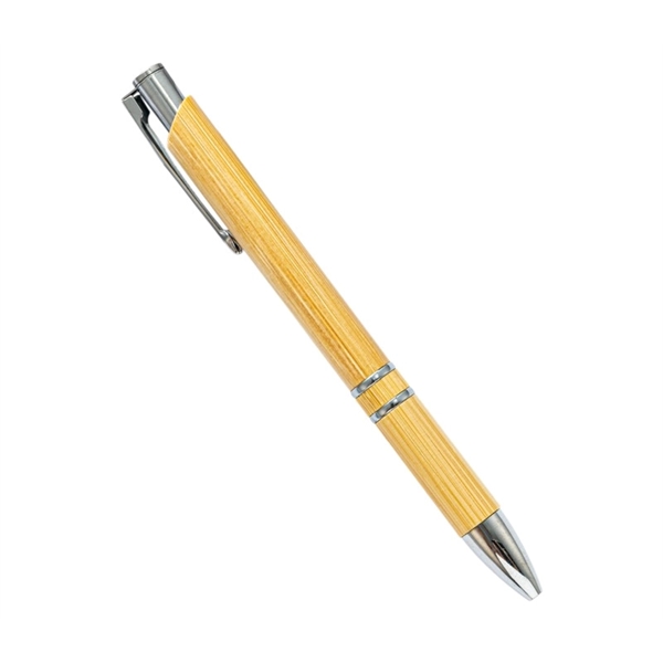 Click Action Bamboo Pen - Click Action Bamboo Pen - Image 0 of 3