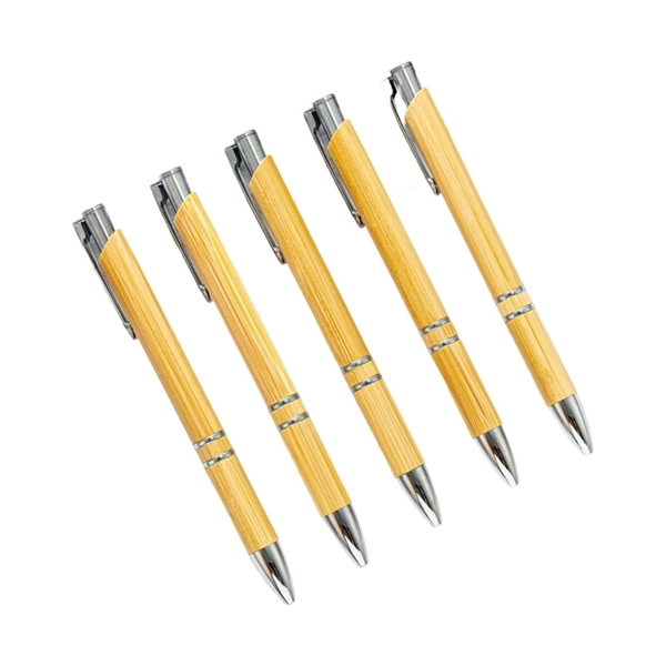 Click Action Bamboo Pen - Click Action Bamboo Pen - Image 1 of 3