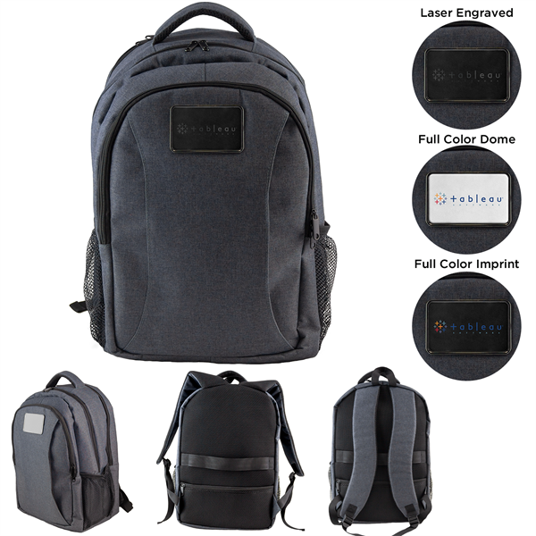 3 Zippers Large Storage Backpack - 3 Zippers Large Storage Backpack - Image 0 of 3