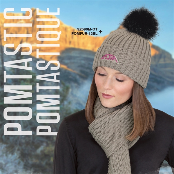 Polyester Faux Fur PomPom (8 cm) - Polyester Faux Fur PomPom (8 cm) - Image 8 of 8