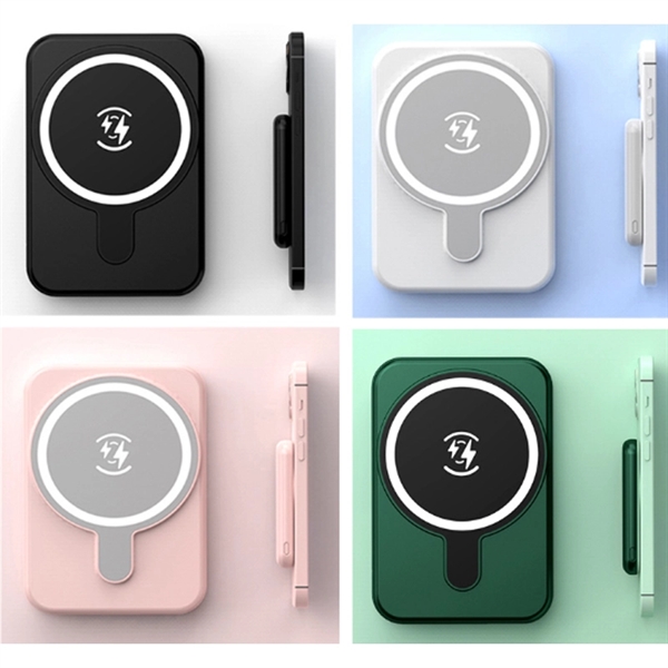 Magnetic Wireless Power Bank 5000 Mah - Magnetic Wireless Power Bank 5000 Mah - Image 3 of 3