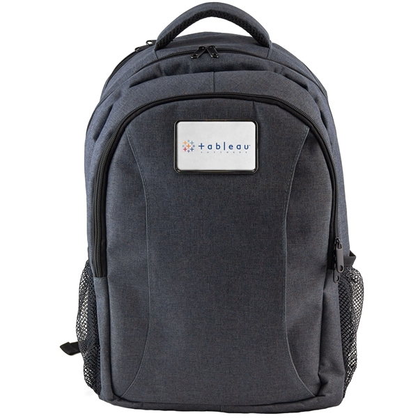 Custom 3 Zippers Large Storage Backpack