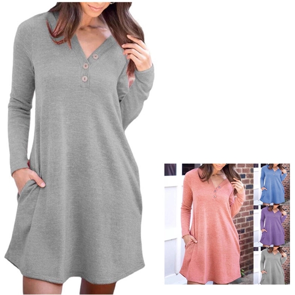 Long Sleeve Dress - Long Sleeve Dress - Image 1 of 1