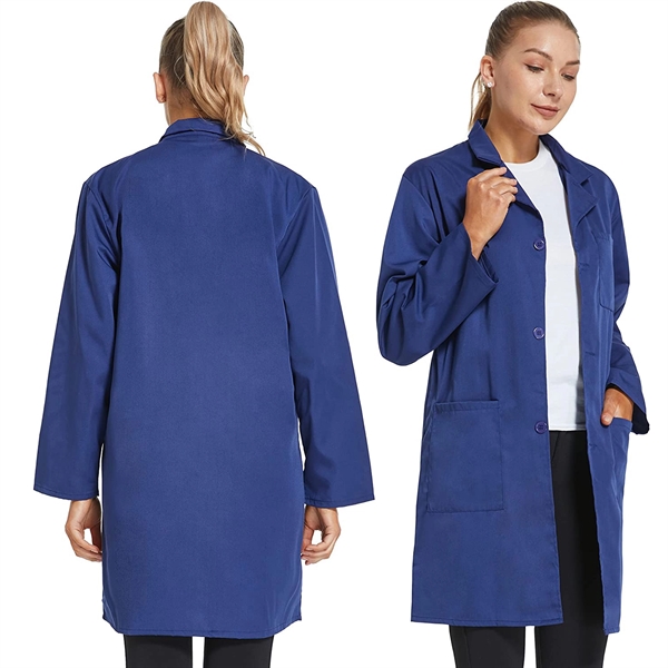 Professional Unisex Lab Coat - Professional Unisex Lab Coat - Image 1 of 3