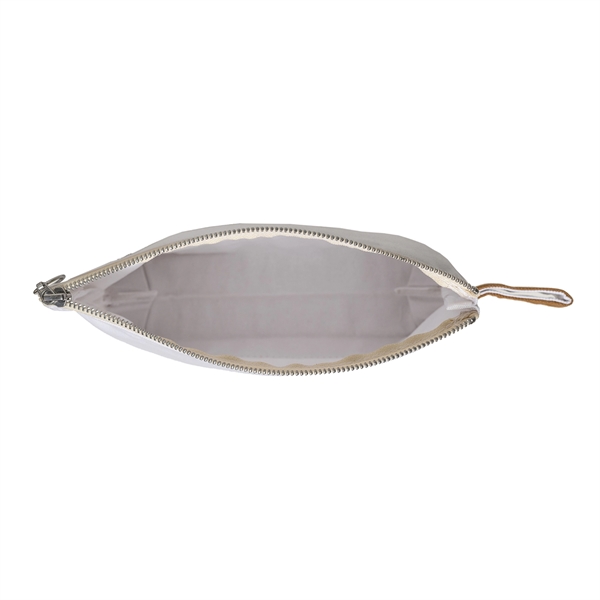 Lightweight Two-Tone Canvas Travel Makeup Bag Cosmetic Pouch - Lightweight Two-Tone Canvas Travel Makeup Bag Cosmetic Pouch - Image 31 of 46