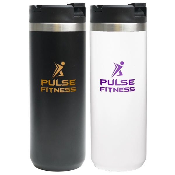 Buckhorn 530 Ml. (18 Fl. Oz.) Bottle With Flip Straw - Buckhorn 530 Ml. (18 Fl. Oz.) Bottle With Flip Straw - Image 0 of 3