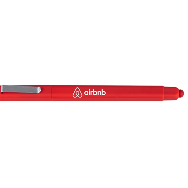 Cubic Soft Rubberized Touch Square Stylus Pen - Cubic Soft Rubberized Touch Square Stylus Pen - Image 2 of 4