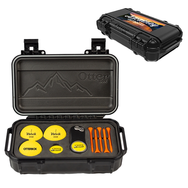 Otterbox Drybox Volvik Vivid 3-ball Golf Kit