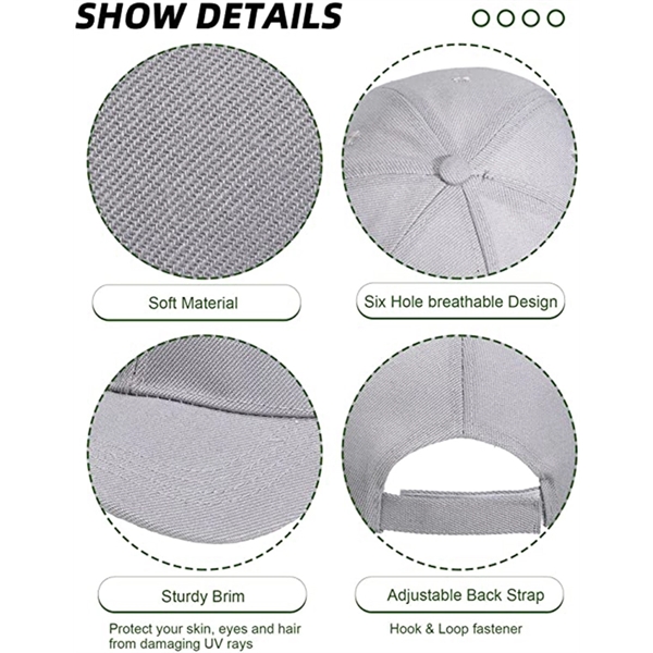 Unisex Cotton Vintage Baseball Cap - Unisex Cotton Vintage Baseball Cap - Image 1 of 1