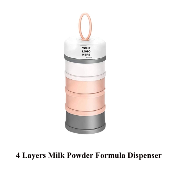4 Layers Milk Powder Formula Dispenser - 4 Layers Milk Powder Formula Dispenser - Image 0 of 4