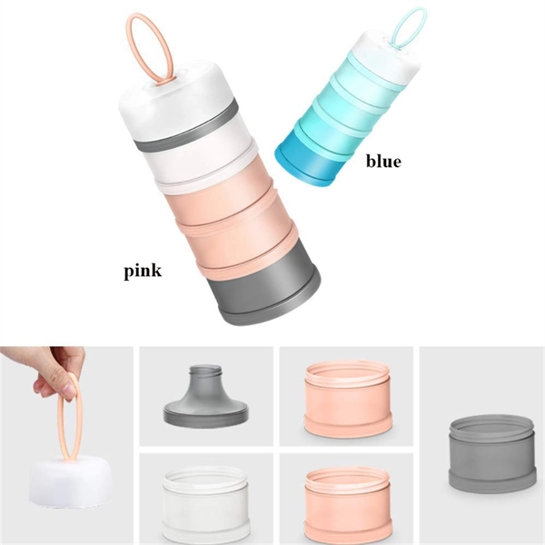 4 Layers Milk Powder Formula Dispenser - 4 Layers Milk Powder Formula Dispenser - Image 1 of 4
