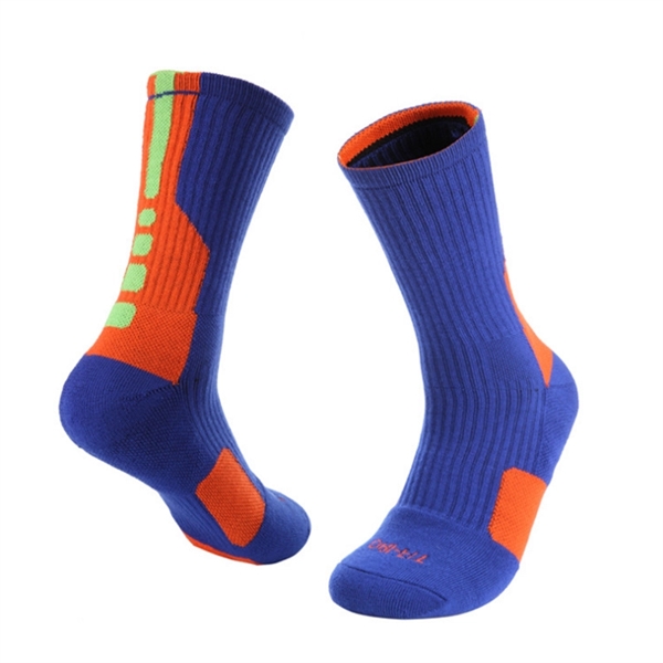 One Size Fits Most Athletic Cotton Crew Socks - One Size Fits Most Athletic Cotton Crew Socks - Image 0 of 3
