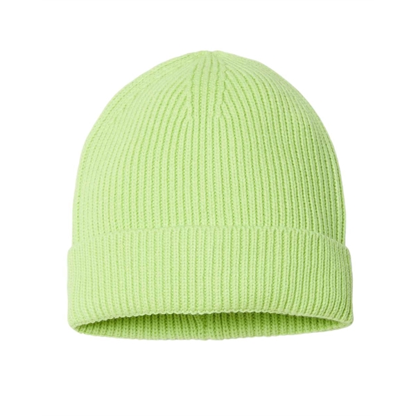 Atlantis Headwear Sustainable Fine Rib Cuffed Beanie - Atlantis Headwear Sustainable Fine Rib Cuffed Beanie - Image 10 of 20