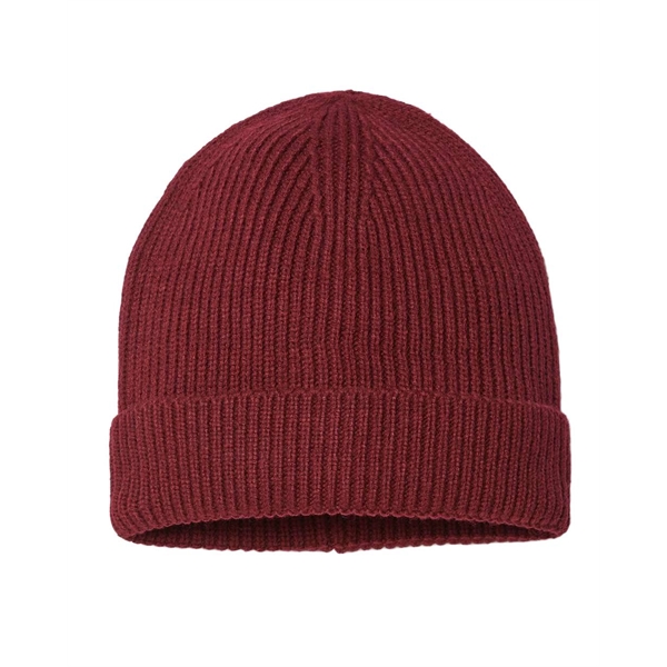 Atlantis Headwear Sustainable Fine Rib Cuffed Beanie - Atlantis Headwear Sustainable Fine Rib Cuffed Beanie - Image 13 of 20