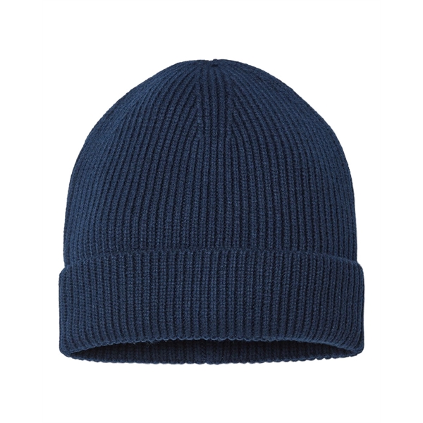 Atlantis Headwear Sustainable Fine Rib Cuffed Beanie - Atlantis Headwear Sustainable Fine Rib Cuffed Beanie - Image 19 of 20