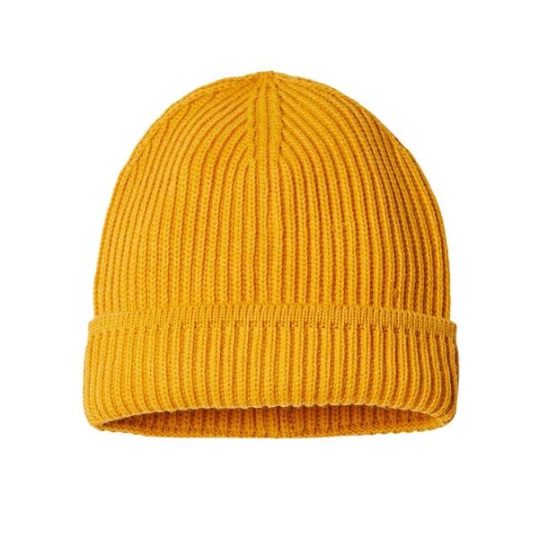 Atlantis Headwear Sustainable Finish Edge Cuffed Beanie - Atlantis Headwear Sustainable Finish Edge Cuffed Beanie - Image 15 of 18