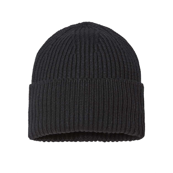 Atlantis Headwear Sustainable Chunky Rib Cuffed Beanie - Atlantis Headwear Sustainable Chunky Rib Cuffed Beanie - Image 13 of 22