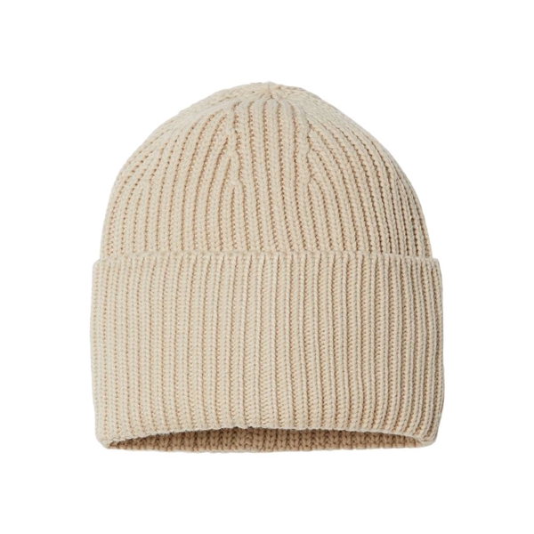 Atlantis Headwear Sustainable Chunky Rib Cuffed Beanie - Atlantis Headwear Sustainable Chunky Rib Cuffed Beanie - Image 16 of 22