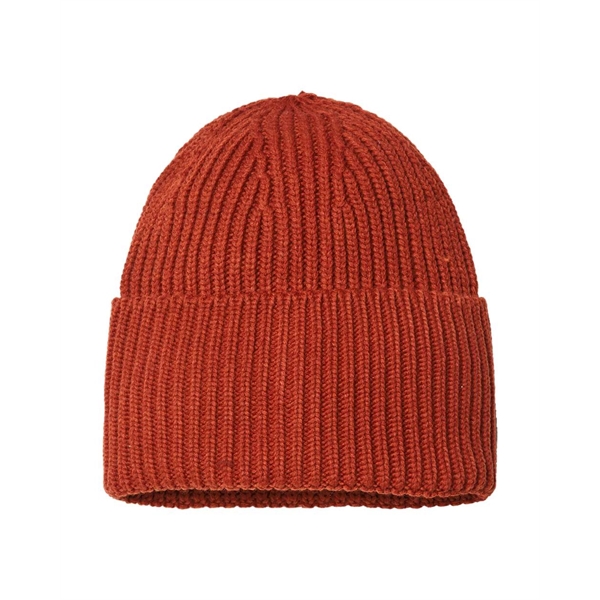 Atlantis Headwear Sustainable Chunky Rib Cuffed Beanie - Atlantis Headwear Sustainable Chunky Rib Cuffed Beanie - Image 22 of 22