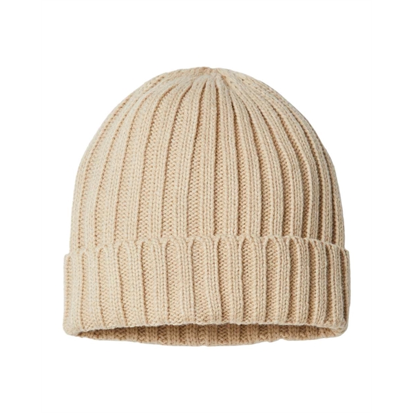 Atlantis Headwear Sustainable Cable Knit Cuffed Beanie - Atlantis Headwear Sustainable Cable Knit Cuffed Beanie - Image 11 of 11
