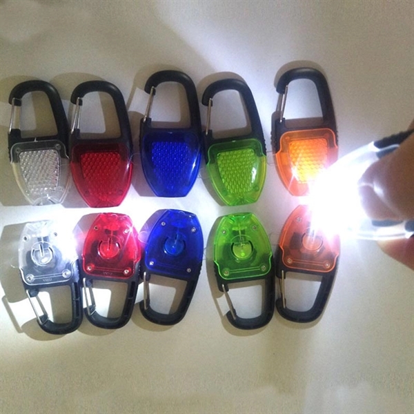Reflector Key Light With Carabiner - Reflector Key Light With Carabiner - Image 1 of 1