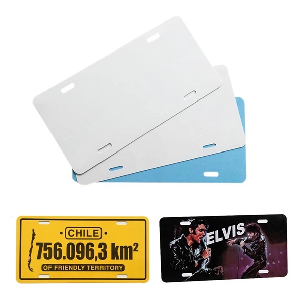 Full Color Printing 0.35'' Universal License Plate Frame Ins - Full Color Printing 0.35'' Universal License Plate Frame Ins - Image 0 of 2