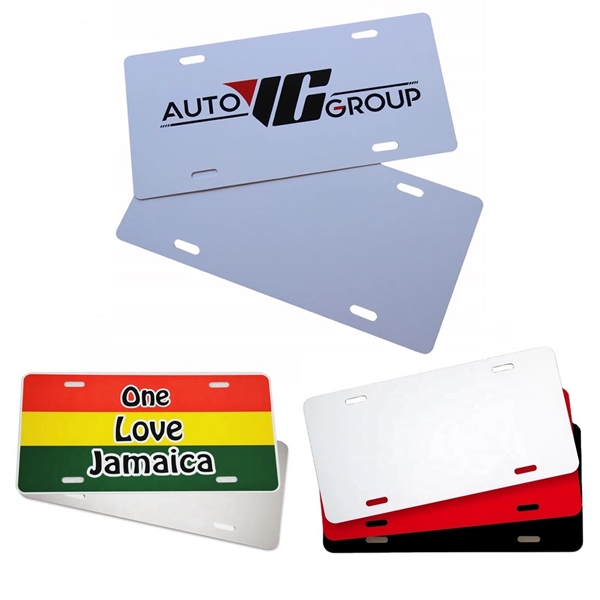 Full Color Printing 0.35'' Universal License Plate Frame Ins - Full Color Printing 0.35'' Universal License Plate Frame Ins - Image 1 of 2