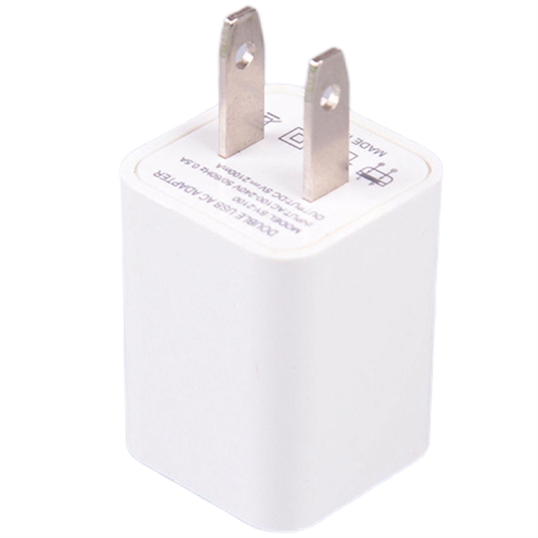 Dual Usb Port Wall Charger - Dual Usb Port Wall Charger - Image 1 of 7