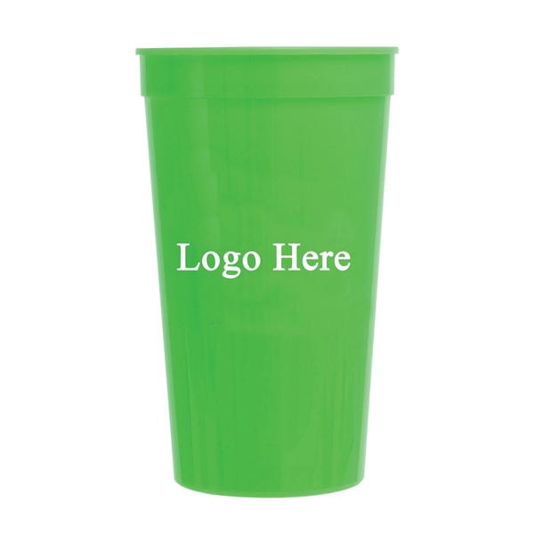 20 oz. Plastic Stadium Tumblers Cups - 20 oz. Plastic Stadium Tumblers Cups - Image 0 of 3