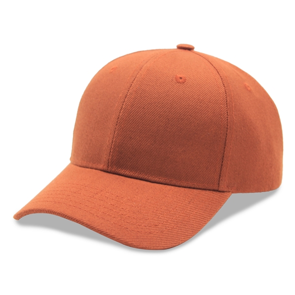 6 Panel Poly Twill Baseball Cap - 6 Panel Poly Twill Baseball Cap - Image 11 of 27