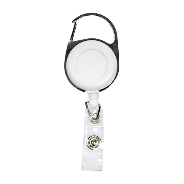 Retractable Round Badge Reel w/ Belt Clip - Retractable Round Badge Reel w/ Belt Clip - Image 6 of 15