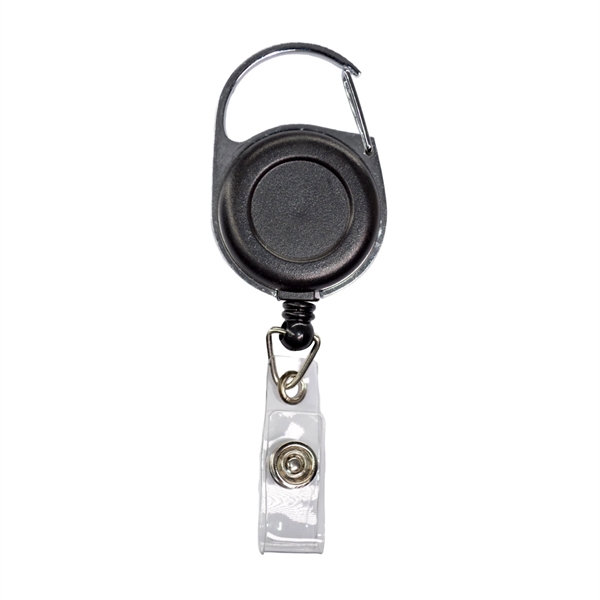 Retractable Round Badge Reel w/ Belt Clip - Retractable Round Badge Reel w/ Belt Clip - Image 7 of 15