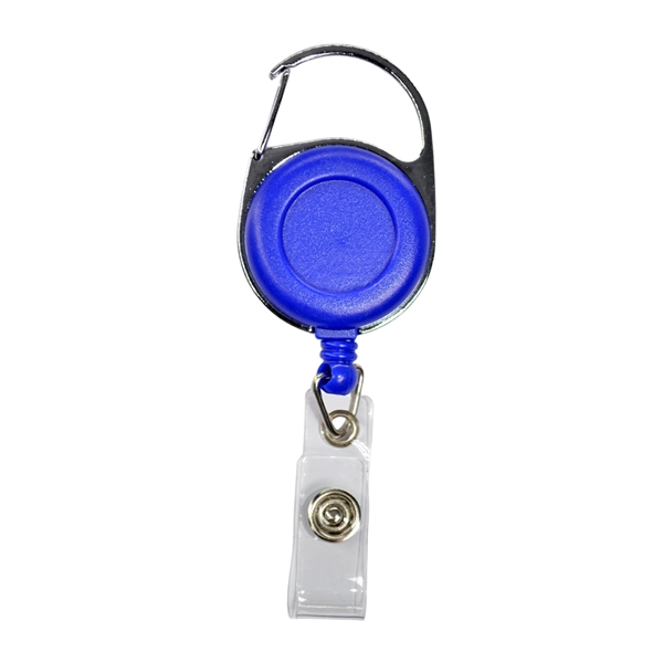 Retractable Round Badge Reel w/ Belt Clip - Retractable Round Badge Reel w/ Belt Clip - Image 10 of 15